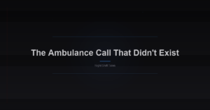 The Ambulance Call That Didn't Exist