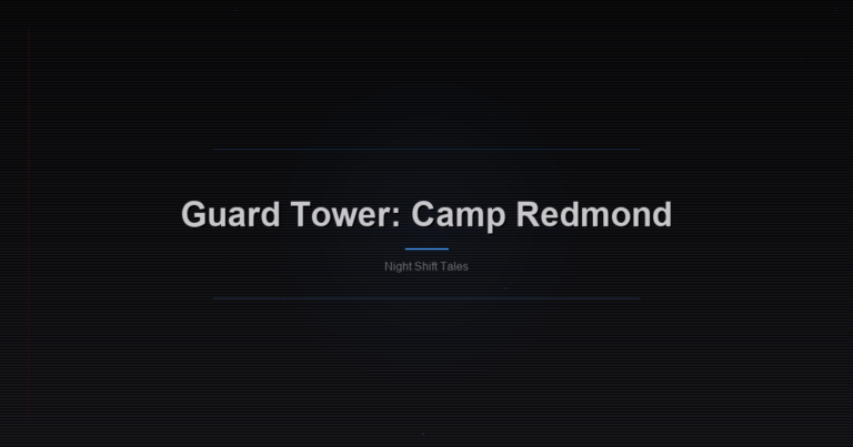 Guard Tower: Camp Redmond