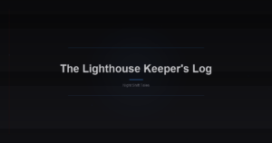 The Lighthouse Keeper's Log