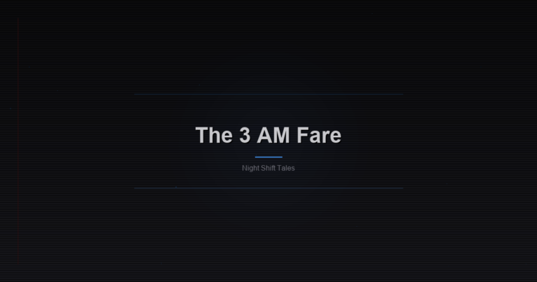 Feat Taxi Driver 3am Fare