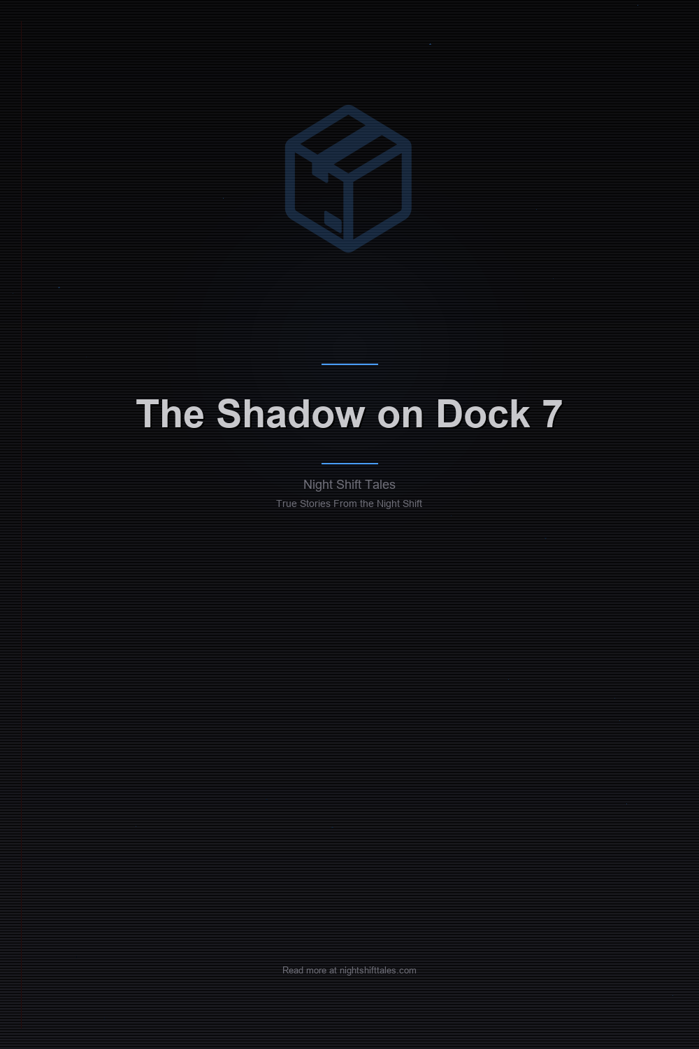 The Shadow on Dock 7 — Pinterest Pin