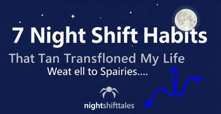 A bright lifestyle photo depicting 7 night shift habits that transformed my life and can change yours.