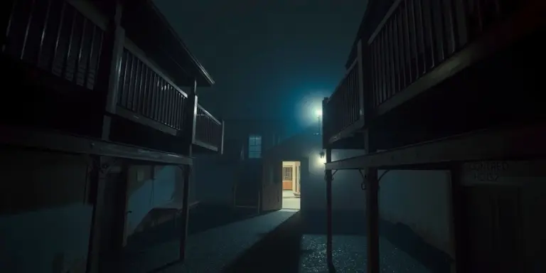 The Drowning House — illustrated scene for New Release: The Drowning House